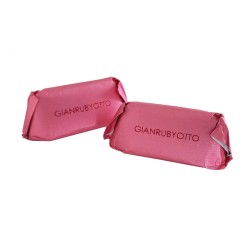 Giandujotti with ruby chocolate
